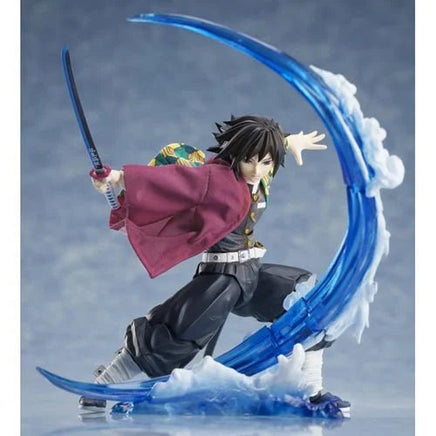 Aniplex BUZZmod Demon Slayer: Kimetsu no Yaiba Giyu Tomioka Action Figure - Blue Unlimited Toys & Collectibles