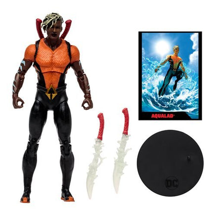 Aquaman Page Punchers Aqualad 7-Inch Scale Action Figure - Blue Unlimited Toys & Collectibles