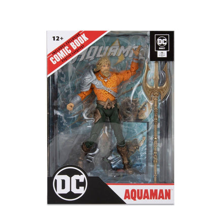DC Direct Aquaman Page Punchers Aquaman 7-Inch Action Figure with Comic - Blue Unlimited Toys & Collectibles