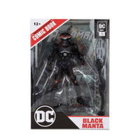 DC Direct Aquaman Page Punchers Black Manta 7-Inch Figure with Comic - Blue Unlimited Toys & Collectibles