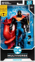 DC Multiverse Shock Wave Eradicator Gold Label Action Figure Exclusive - Blue Unlimited Toys & Collectibles