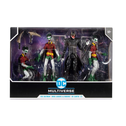 DC Multiverse The Batman Who Laughs & Robin Crow 4 Pack Exclusive - blueUtoys