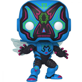 Funko Pop Dia De Los Muertos Blue Beetle - blueUtoys