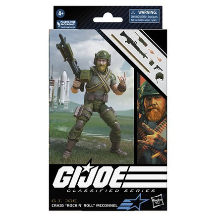 G.I. Joe Classified Series 6-Inch Craig Rock N Roll McConnel Action Figure - Blue Unlimited Toys & Collectibles
