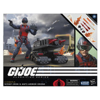 G.I. Joe Classified Series 6-Inch Scrap-Iron & Anti-Armor Drone Action Figure - Blue Unlimited Toys & Collectibles