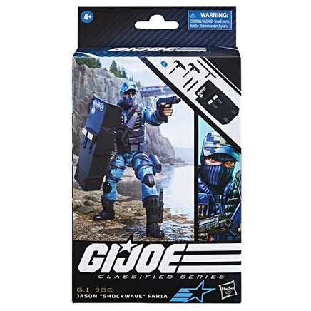 G.I. Joe Classified Series Jason Shockwave Faria 6-Inch Action Figure - Blue Unlimited Toys & Collectibles