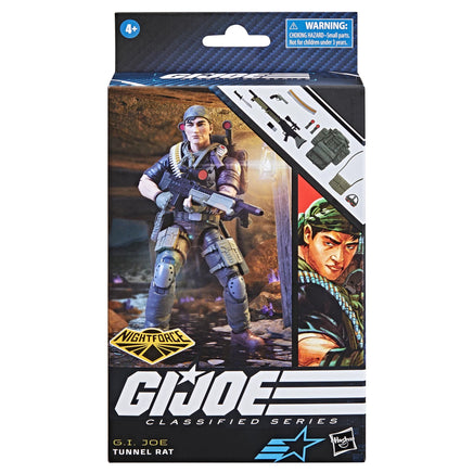 G.I. Joe Classified Series Night Force Tunnel Rat - Blue Unlimited Toys & Collectibles