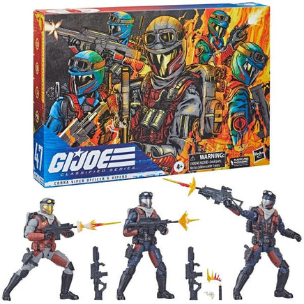 G.I. Joe Classified Viper Officer Troop Builder Pack - blueUtoys