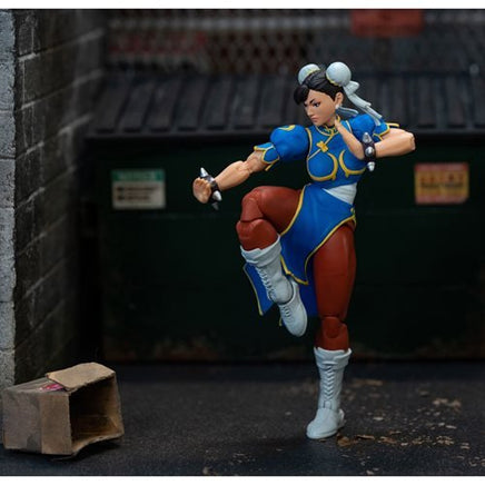 Jada Toys Ultra Street Fighter II Chun-Li 6-Inch Scale Action Figure - Blue Unlimited Toys & Collectibles