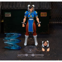 Jada Toys Ultra Street Fighter II Chun-Li 6-Inch Scale Action Figure - Blue Unlimited Toys & Collectibles