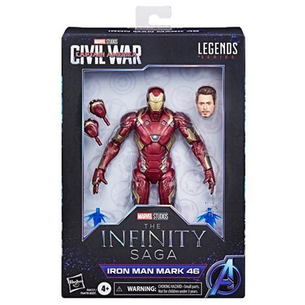 Marvel Legends Captain America: Civil War Iron Man Mark 46 Action Figure - Blue Unlimited Toys & Collectibles