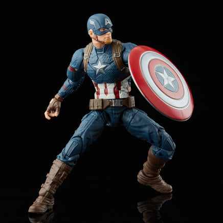Marvel Legends Captain America Sam Wilson and Steve Rogers Action Figures 2-Pack - blueUtoys