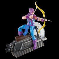 Marvel Legends Hawkeye with Sky-Cycle Avengers 60th Anniversary 6 Inch Action Figure - Blue Unlimited Toys & Collectibles