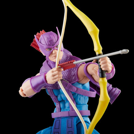 Marvel Legends Hawkeye with Sky-Cycle Avengers 60th Anniversary 6 Inch Action Figure - Blue Unlimited Toys & Collectibles