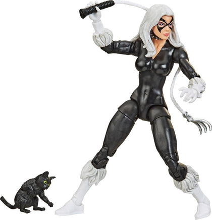 Marvel Legends Spider-Man Retro Black Cat Action Figure - Blue Unlimited Toys & Collectibles