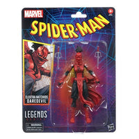Marvel Legends Spider-Man Retro Elektra Natchios Daredevil 6-Inch Action Figure - Blue Unlimited Toys & Collectibles