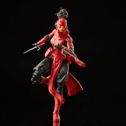 Marvel Legends Spider-Man Retro Elektra Natchios Daredevil 6-Inch Action Figure - Blue Unlimited Toys & Collectibles