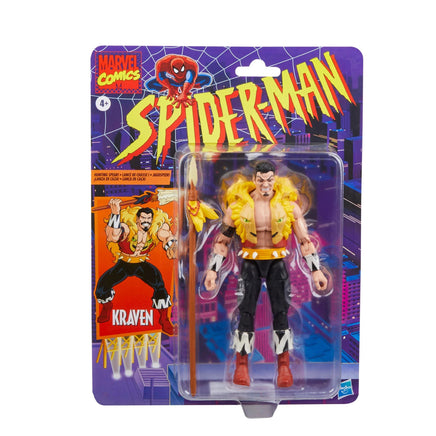 Marvel Legends Spider-Man Retro Kraven The Hunter - Blue Unlimited Toys & Collectibles