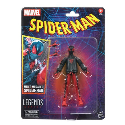 Marvel Legends Spider-Man Retro Miles Morales Spider-Man 6-Inch Action Figure - Blue Unlimited Toys & Collectibles