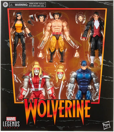 Marvel Legends Wolverine 5 pack - blueUtoys