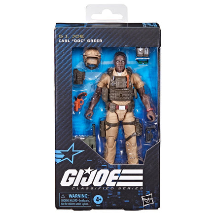 ***Pre-Order*** G.I. Joe Classified Series Carl "Doc" Greer - Blue Unlimited Toys & Collectibles