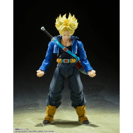 S.H.Figuarts Dragon Ball Z Super Saiyan Trunks The Boy from the Future - Blue Unlimited Toys & Collectibles