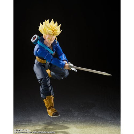 S.H.Figuarts Dragon Ball Z Super Saiyan Trunks The Boy from the Future - Blue Unlimited Toys & Collectibles