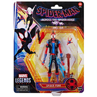 Spider-Man Across The Spider-Verse Marvel Legends Spider-Punk Action Figure - Blue Unlimited Toys & Collectibles