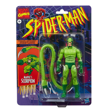 Spider-Man Retro Marvel Legends Scorpion - blueUtoys