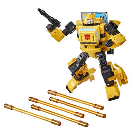 Transformers Buzzworthy Bumblebee War for Cybertron Deluxe Origin Bumblebee - blueUtoys