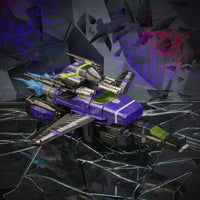 Transformers Exclusive Shattered Glass Commander Class Jetfire - blueUtoys