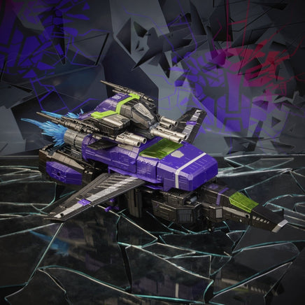 Transformers Exclusive Shattered Glass Commander Class Jetfire - blueUtoys
