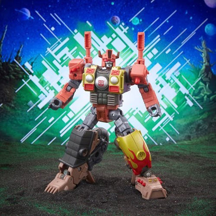 Transformers Generations Legacy Evolution Deluxe Junkion Crashbar - Blue Unlimited Toys & Collectibles