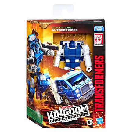 Transformers War For Cybertron Kingdom Pipes - blueUtoys